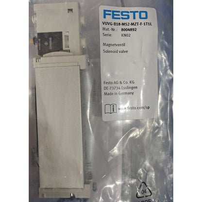 Festo VUVG-B18-M52-MZT-F-1T1L 8004892: Solenoid Valve One - FESTO
