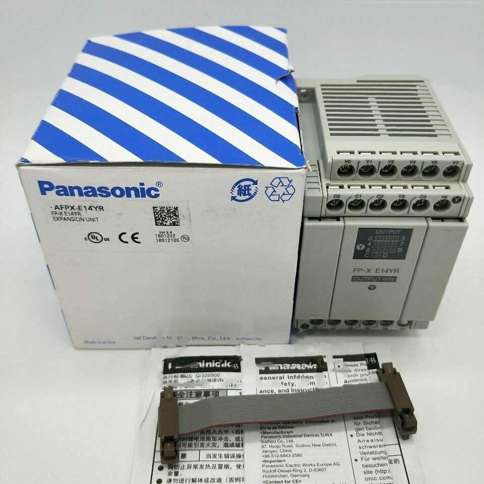 Panasonic AFPX-E14YR FP-X E14YR PLC Expansion Module 1PC - Panasonic Expansion Module for Industrial Automation and Control - PANASONIC