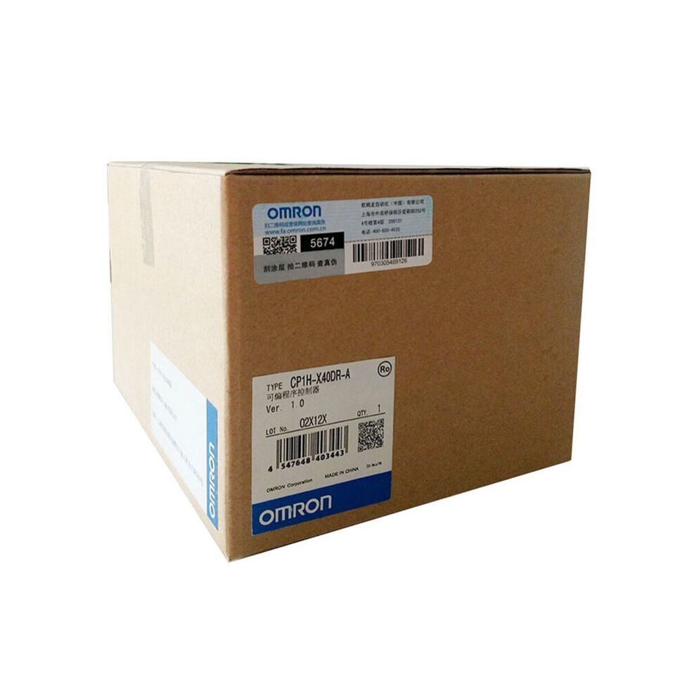 new Omron CP1H-X40DR-A PLC Module CP1HX40DRA - OMRON