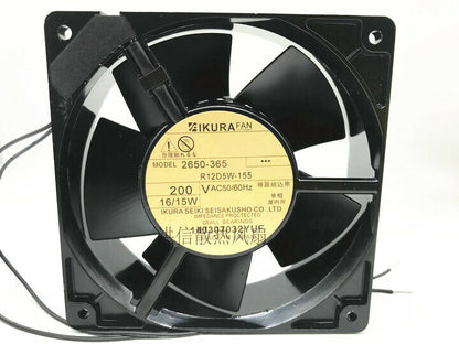 KURA 2650-365 High-Temperature 200V 50/60Hz 16/15W 12D5W-155 - KURA