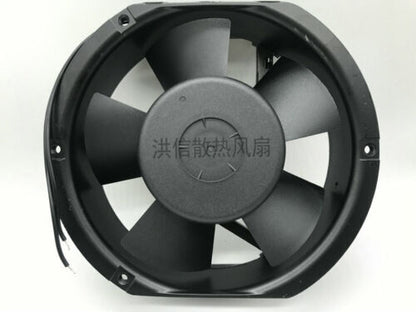 new 1 pcs COOLBIT Fan CB17251A1-HBAPL-TC 115VAC 0.5/0.6A 17251 17CM 2 Wire