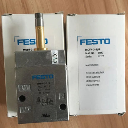 Festo MOFH-3-1/8 7877 Solenoid Valve One MOFH31/8 - FESTO