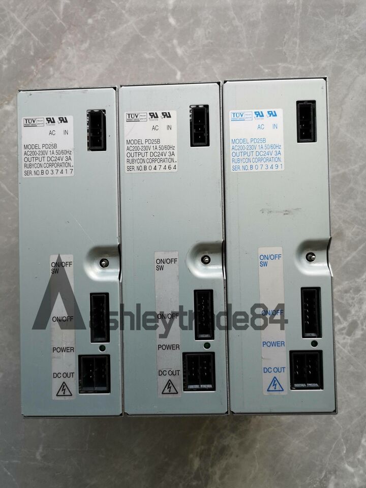 Mitsubishi PD25B Power Supply, AC200-230V, 1A, 50/60Hz, Output DC24V, 3A - MITSUBISHI