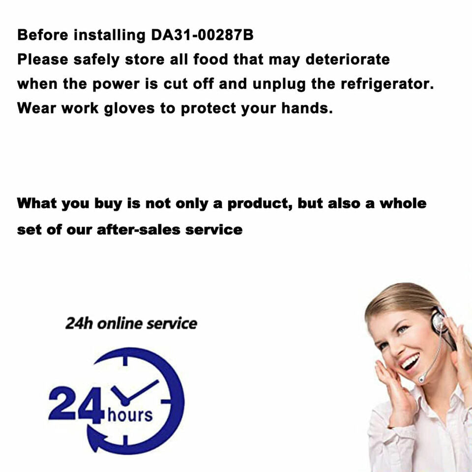 new For Samsung Refrigerator Evaporator Fan Motor DA31-00287B - SAMSUNG