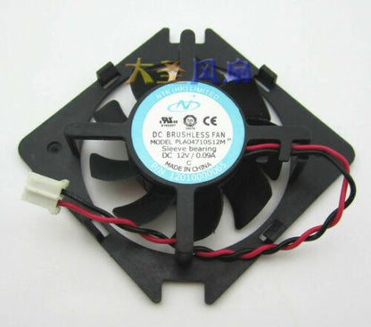 new 1PC ATI HD5450 graphics card fan PLA04710S12M 2-wire fan 12V 0.09A