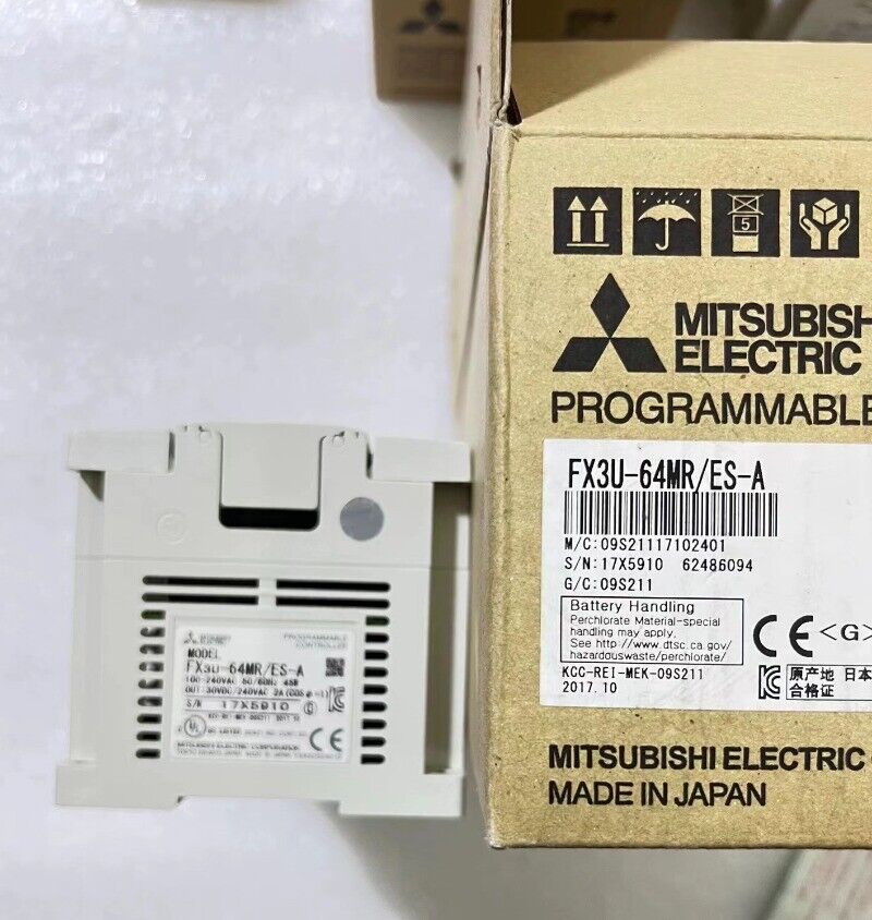Mitsubishi FX3U-64MR/ES-A PLC Module - MITSUBISHI