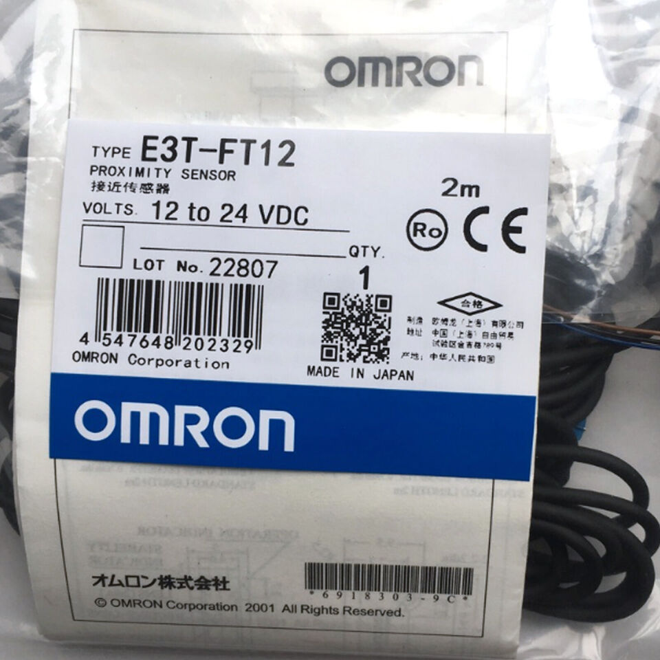 new 1PC Omron E3T-FT12 Photoelectric Switch Sensor E3TFT12 ping - OMRON