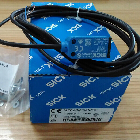 new SICK WTB4-3N1361S16 Photoelectric Sensor One WTB43N1361S16 - SICK