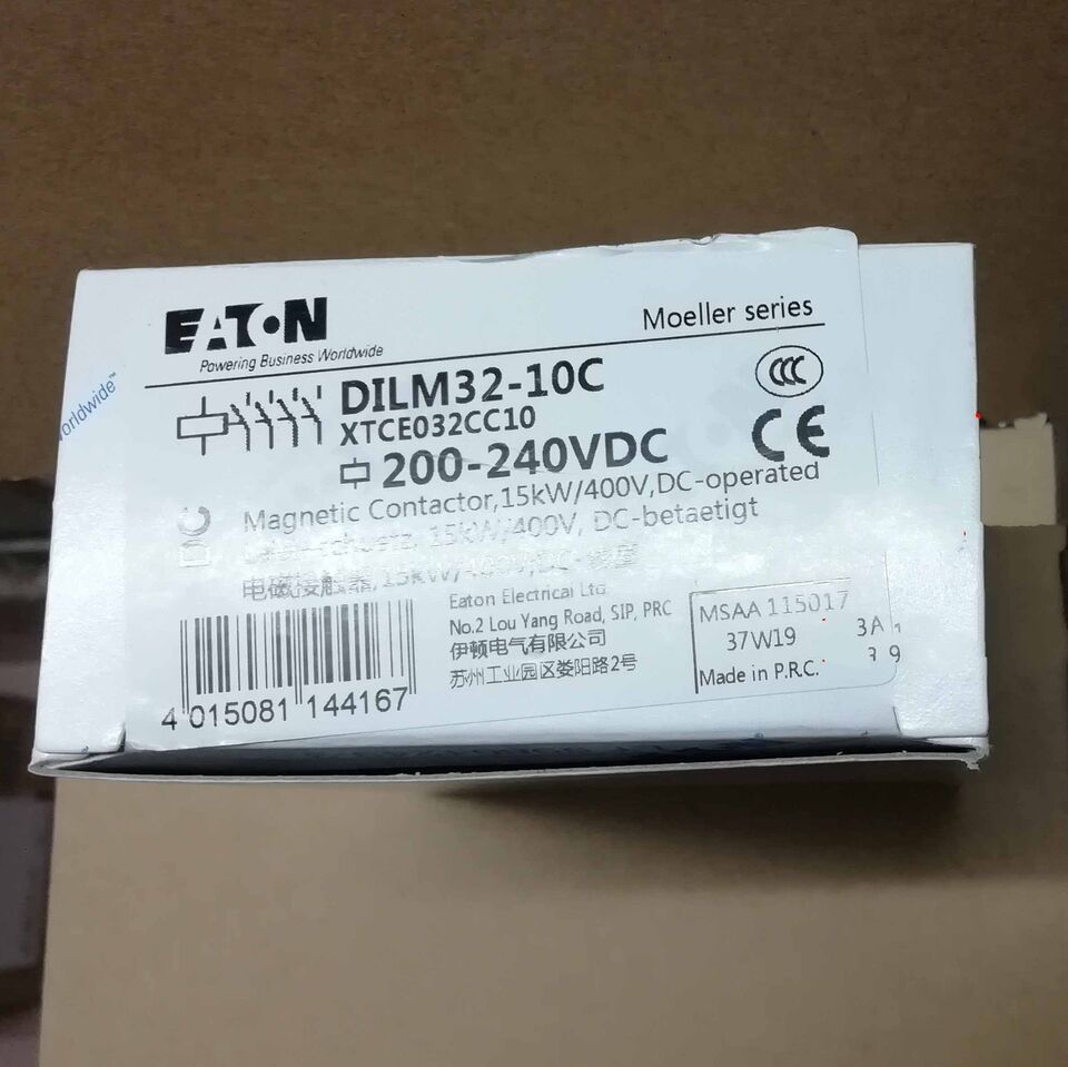 new Eaton Moeller DILM32-10C 1PC  DILM3210C Contactor ping Moeller