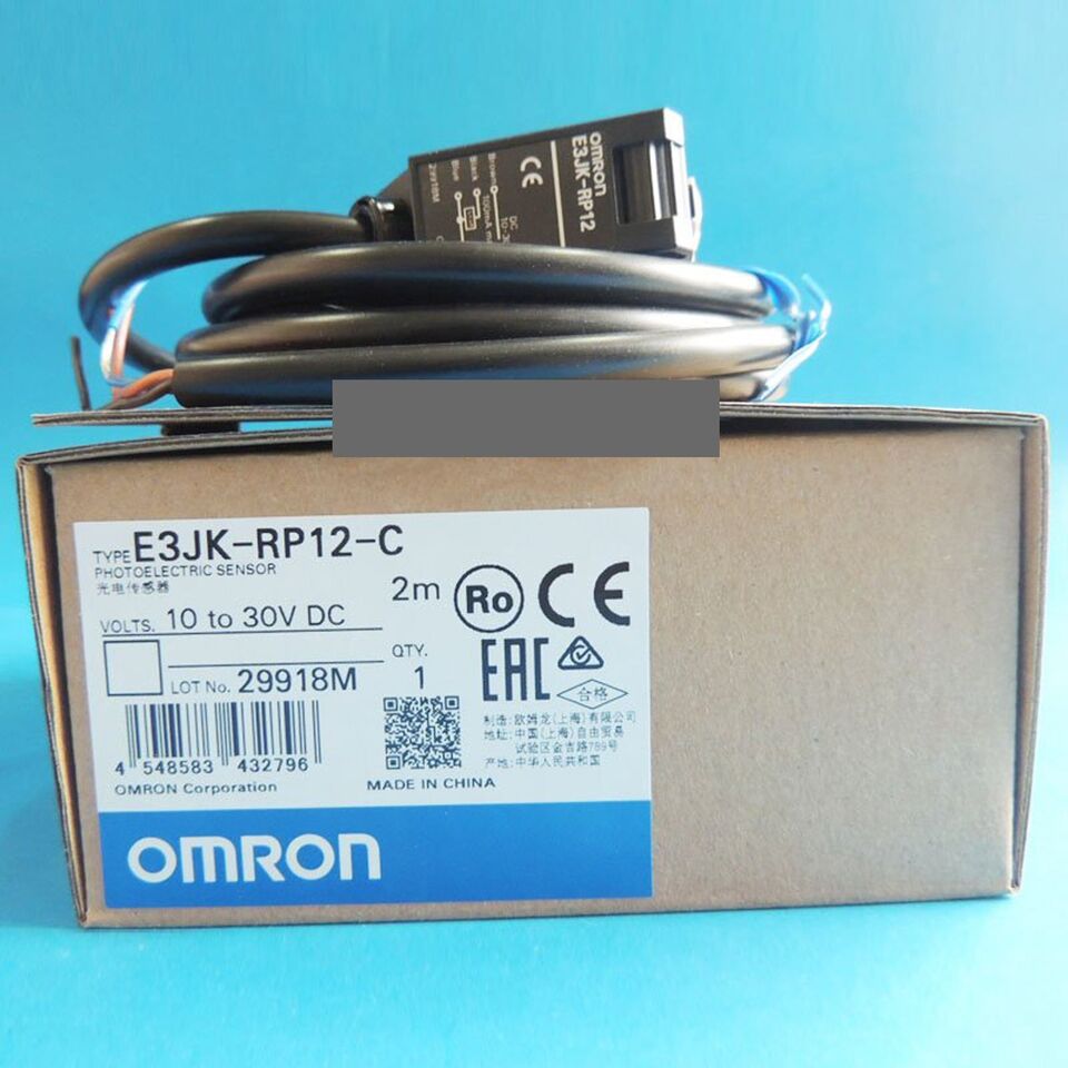 New 1PC Omron E3JKRP12C Photoelectric Switch - OMRON