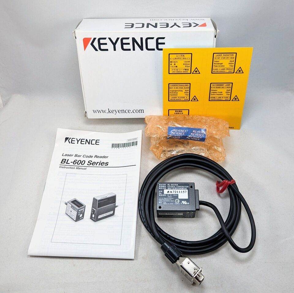 new 1PC KEYENCE BL-601HA BL601HA Laser Barcode Scanner ping - KEYENCE