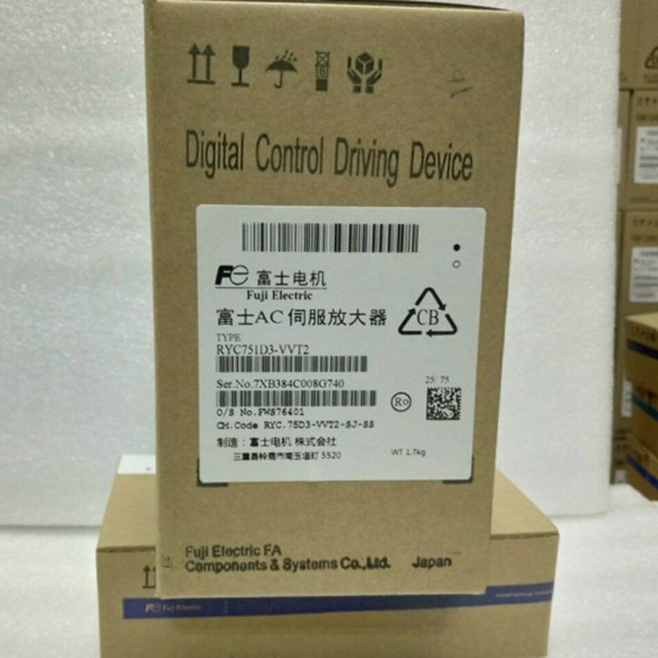 new 1PC FUJI RYC751D3-VVT2 RYC751D3VVT2 Servo Drive ping - FUJI