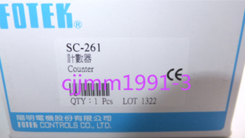 new 1PC  FOTEK SC-261 Counter