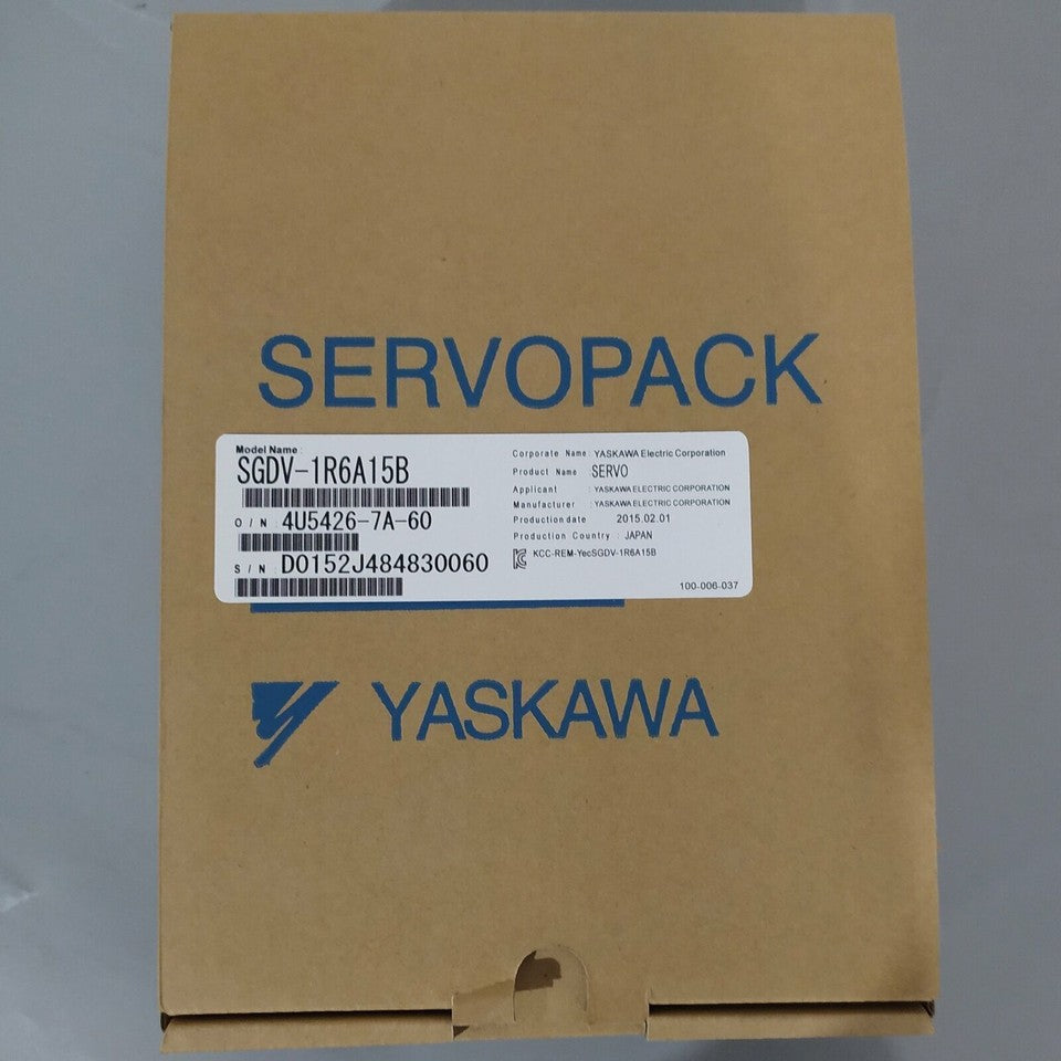 new 1PC  Yaskawa SGDV-1R6A15B Servo Drive In Box ping