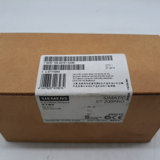 new 1PC  Siemens 6ES7 144-4GF01-0AB0 6ES7144-4GF01-0AB0 ping