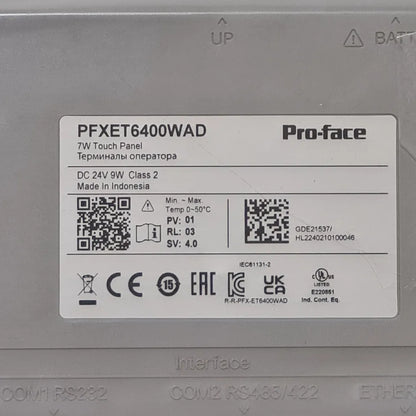 new 1PC PRO-FACE PFXET6400WAD Touch Screen In Box ping - PRO-FACE
