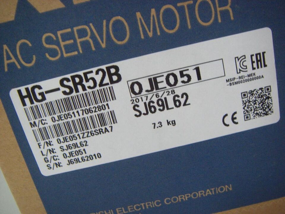new One Mitsubishi HG-SR52B HGSR52B Servo Motor ping - MITSUBISHI