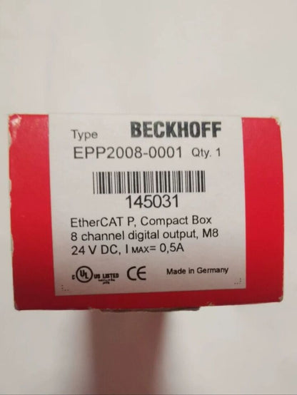new 1PC BECKHOFF EP2008-0001 PLC In Box ping EP20080001 - BECKHOFF