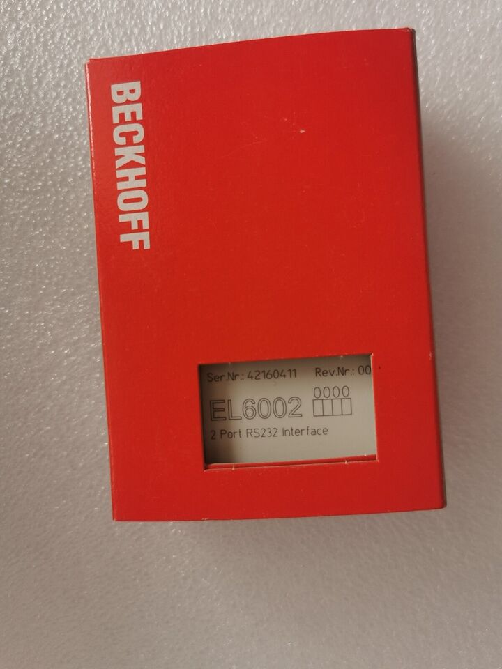 BECKHOFF EL6002 PLC Controller In Box - BECKHOFF