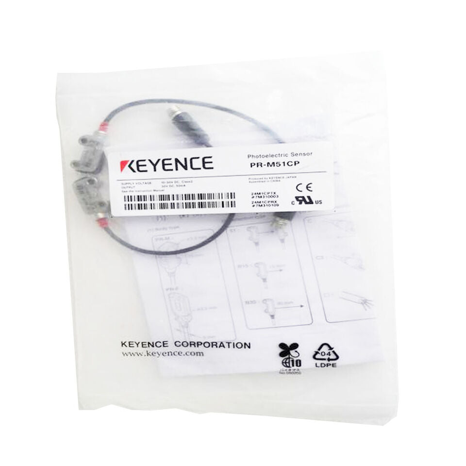 new 1PC Keyence PR-M51CP Photoelectric Sensor PRM51CP - KEYENCE