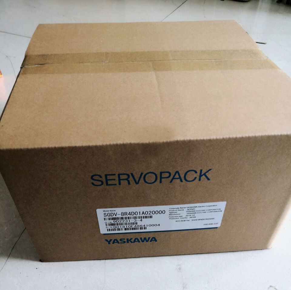 new Yaskawa SGDV-8R4D01A020000 Servo Drive SGDV8R4D01A0200 ping - YASKAWA