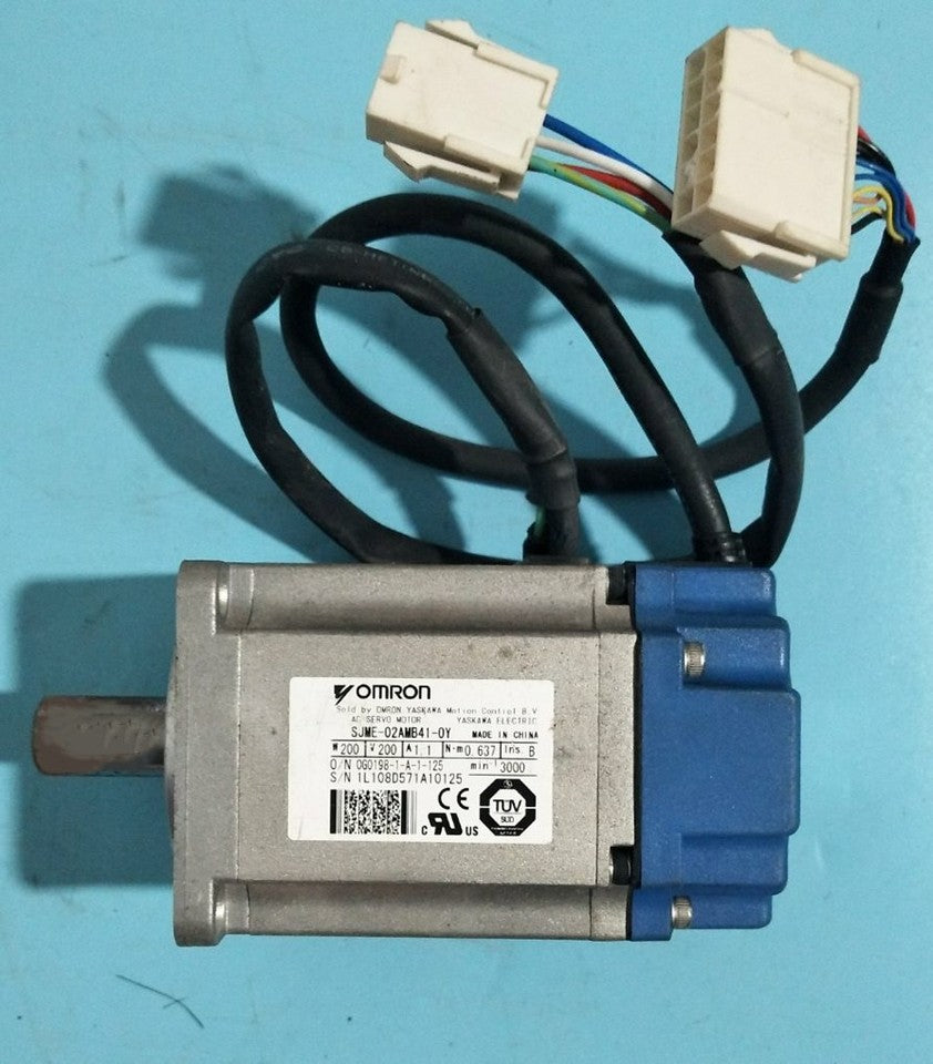 used Yaskawa SERVO MOTOR SJME-02AMB41-OY