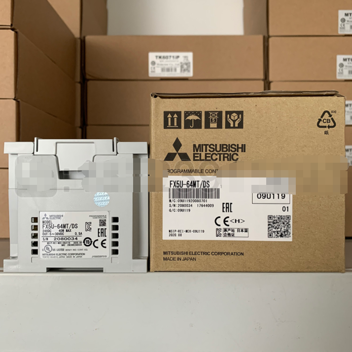new 1PCS Mitsubishi FX5U-64MT/DS PLC FX5U64MTDS ping - MITSUBISHI