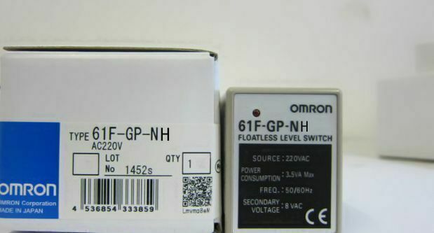 new Omron 61F-GP-NH Floatless Level Switch One 61FGPNH - OMRON