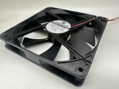 new 1 pcs Fan cooling fan DC12V 0.30A 14025 14CM 2 wire RDH1425B - RITEK