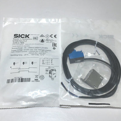 new SICK GTE6-N1212 Photoelectric Sensor One GTE6N1212 - SICK