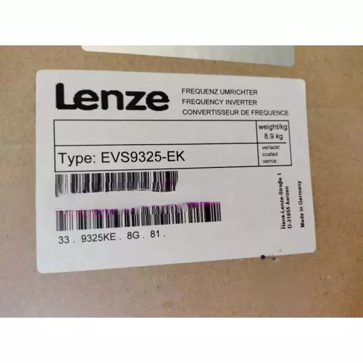 new 1PC Lenze EVS9325-EK Inverter EVS9325EK ping - LENZE