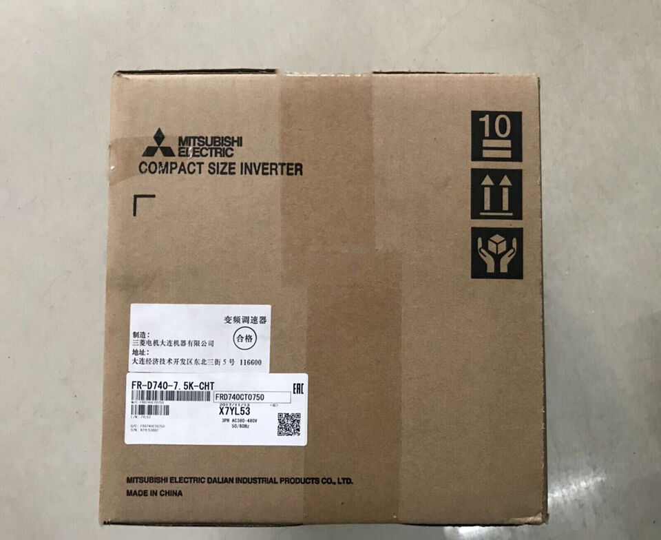 new 1PC MITSUBISHI FR-D740-7.5K-CHT Inverter FRD7407.5KCHT ping - MITSUBISHI