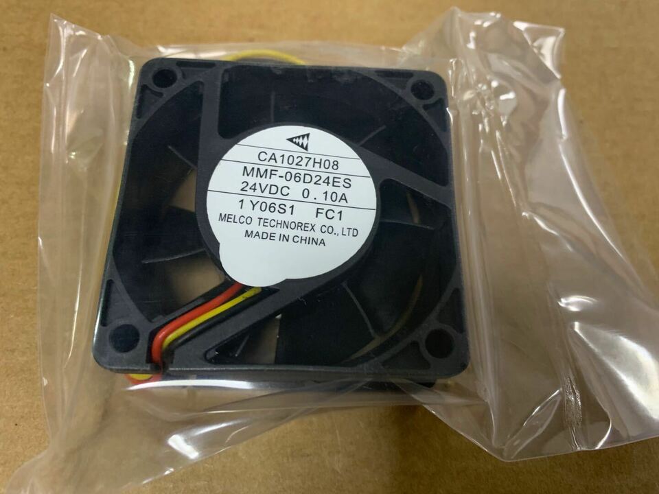 new 1PC fan 60*60*25 24V 0.10A BKO-CA1027H08 MMF-06D24ES-FC1 - PLC INDUSTRY EQUIPMENT