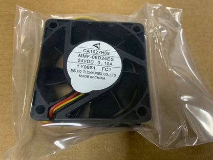 new 1PC fan 60*60*25 24V 0.10A BKO-CA1027H08 MMF-06D24ES-FC1 - PLC INDUSTRY EQUIPMENT