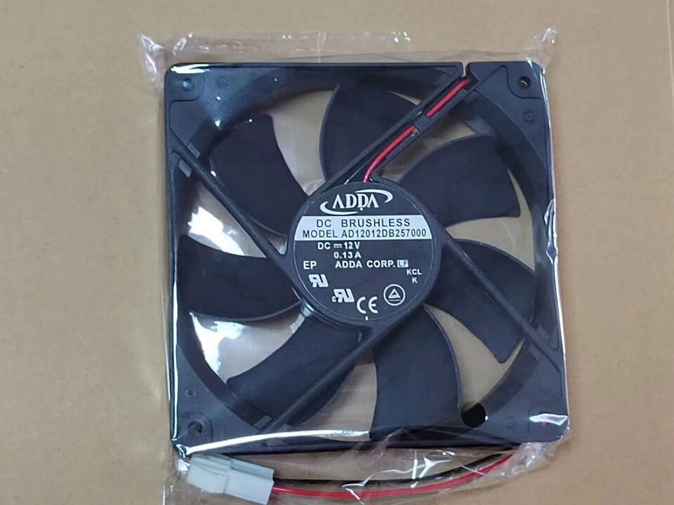 new 1PC computer case ultra-quiet cooling fan AD12012DB257000 12CM 12V 0.13A - KOEED