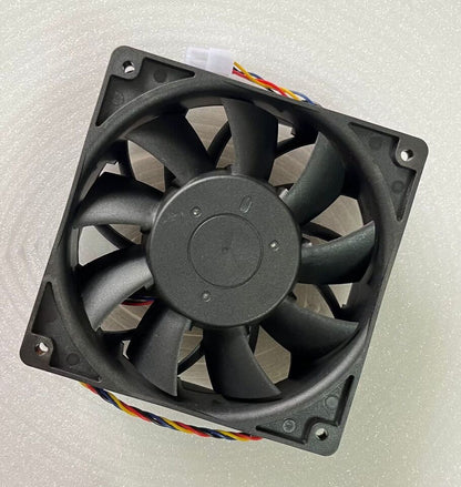 new 1Pcs RGM1238B1 12CM 12038 12V 2A double ball 4-wire pressurized fan - KOEED