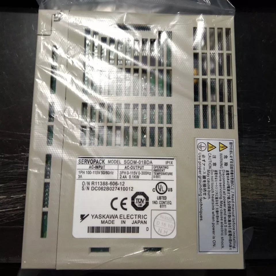 Yaskawa SGDM-01BDA Servo Driver 1PC – High-Power Motion Control - YASKAWA
