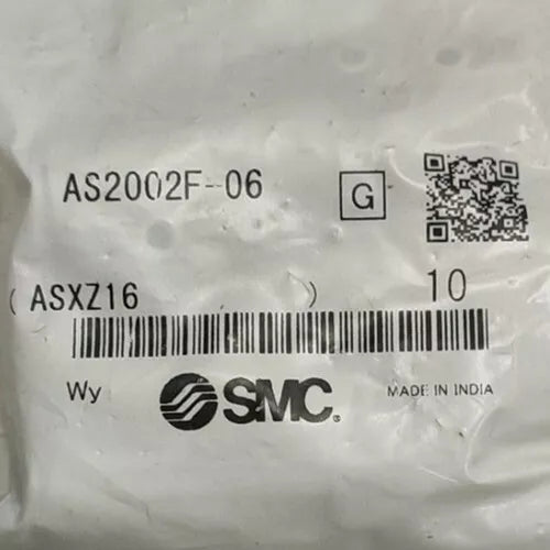 1PC SMC AS2002F-06 Straight Speed Regulating Joint - SMC