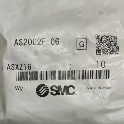 1PC SMC AS2002F-06 Straight Speed Regulating Joint - SMC