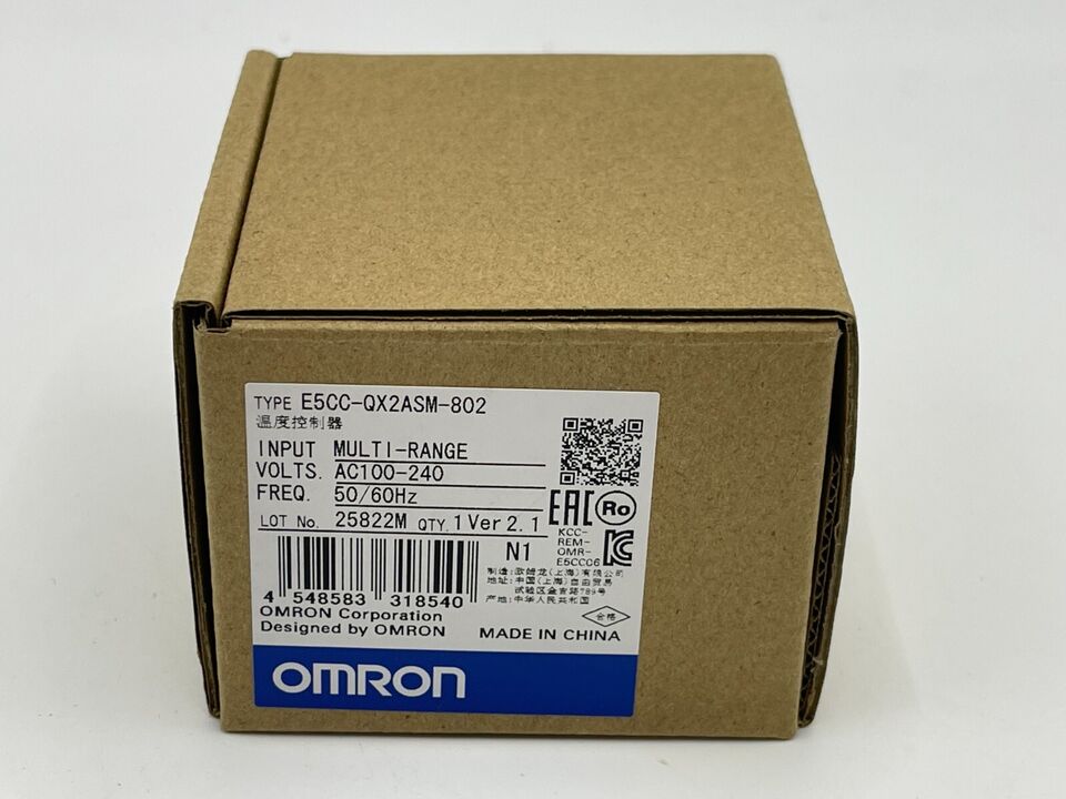 new 1PC Omron E5CC-QX2ASM-802 Temperature Controller E5CCQX2ASM802 100-240VAC - OMRON