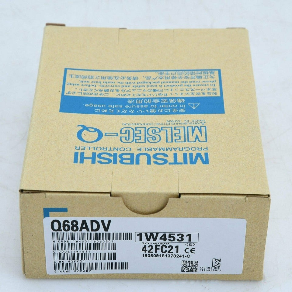 new 1PC Mitsubishi Q68ADV PLC Module In Box ping