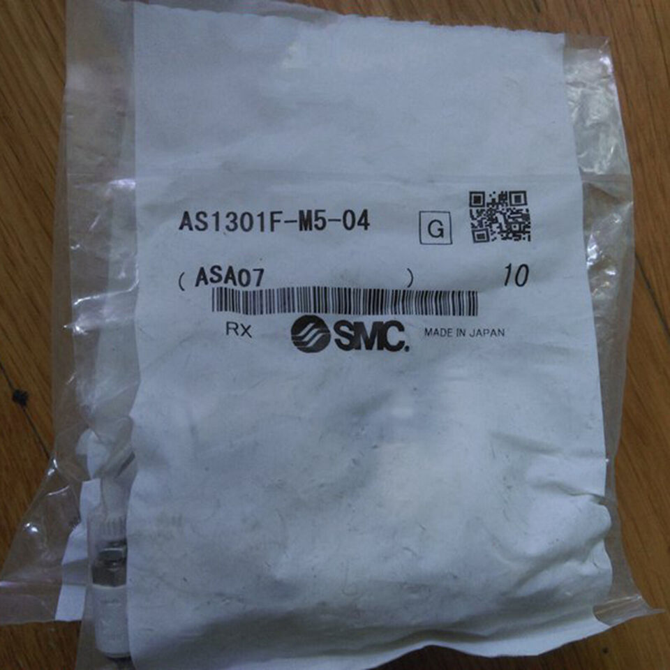 new 10PCS SMC AS1301F-M5-04 Throttle Valve AS1301FM504 - SMC