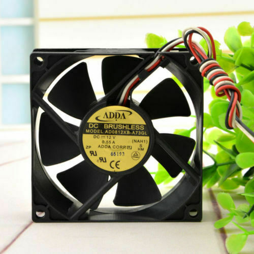 ADDA AD0812XB-A73GL Graphics Card Cooling Fan DC12V 0.55A 3Pin QL - ADDA