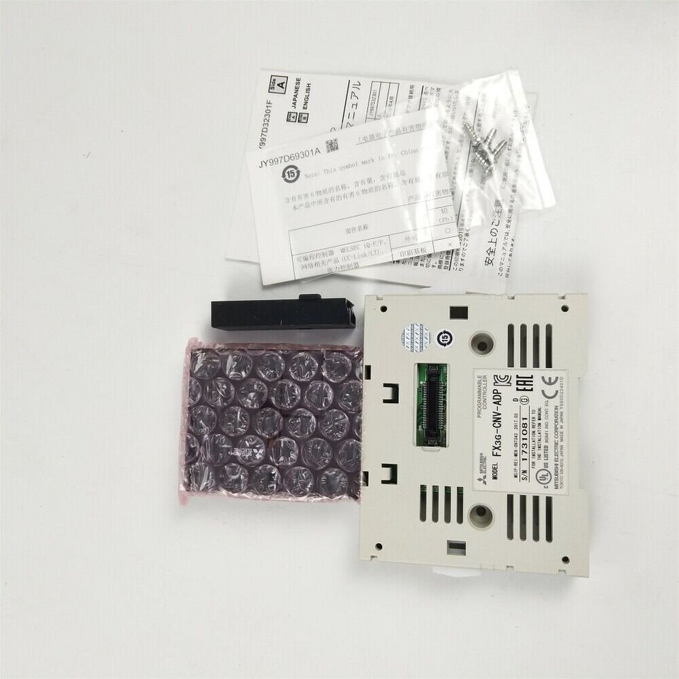 new Mitsubishi FX3G-CNV-ADP PLC Interface Adapter One FX3GCNVADP - MITSUBISHI