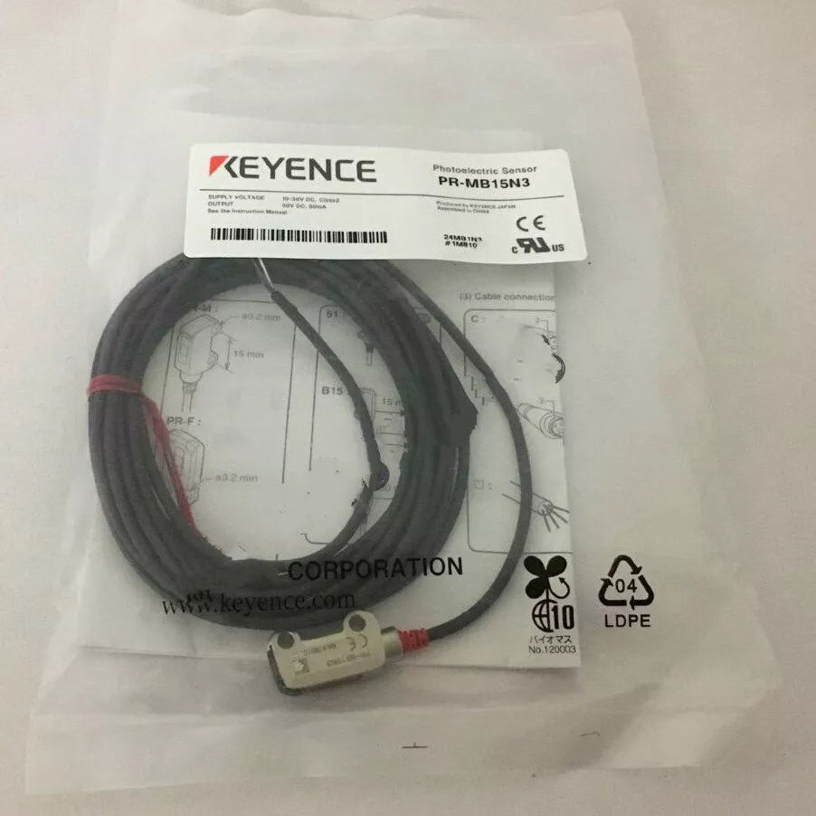new 1PC Keyence PR-MB15N3 Photoelectric Switch Sensor PRMB15N3 - KEYENCE