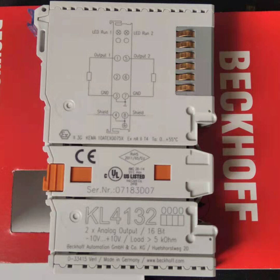 new 1PC  BECKHOFF KL4132 PLC In Box ping KL 4132