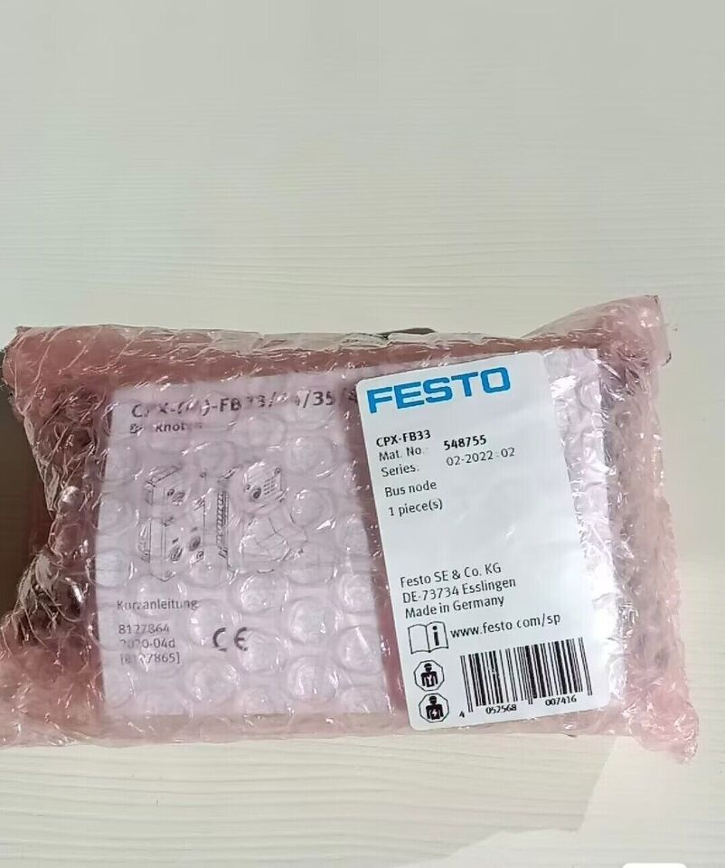 Festing CPX-FB33 Node Module PLC Controller | High Precision Motion Control | 548755 - FESTING