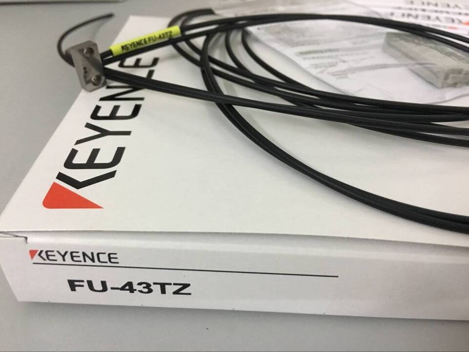new Keyence FU-43TZ Fiber Optic Sensor Digital Fiber Unit FU43TZ - KEYENCE