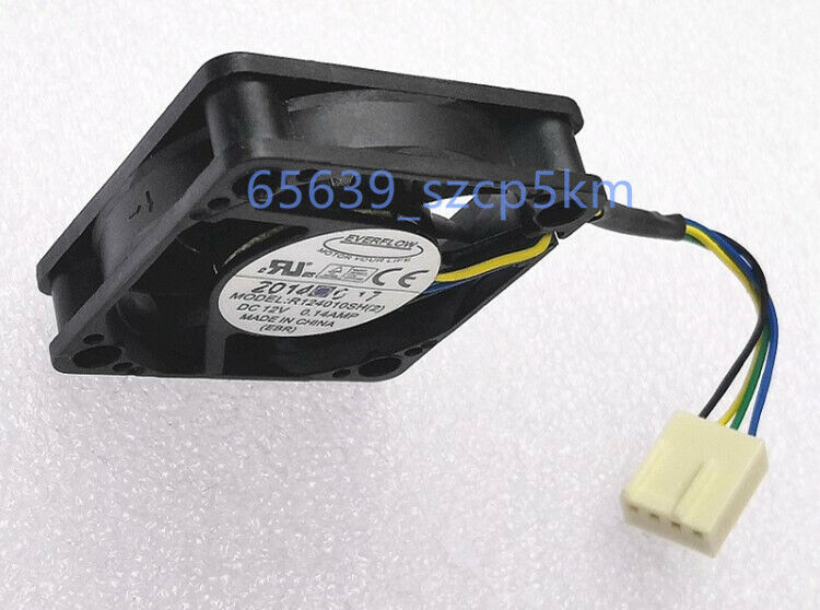 new 1PCS 4PIN PWM Silent Cooling Fan R124010SH(2) 4010 4CM 12V 0.14A - OMRON