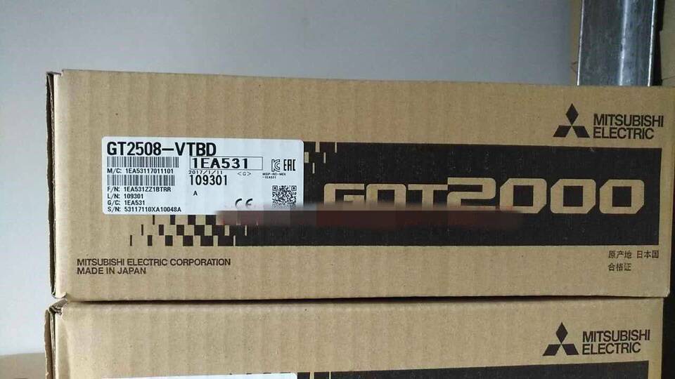 new 1PC MITSUBISHI GT2508-VTBD HMI GT2508VTBD Touch Panel ping - MITSUBISHI